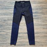 Outdoor Voices TechSweat 7/8 Two-Tone Legging Baltic Blue Night Black Size Small Photo 1