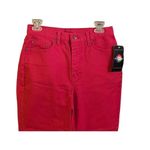 Newport News Womens Jeans Skinny Mid Rise Red Size 10 Photo 9