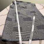 Akris Punto Black and White sleeveless tweed front zipper pockets Dress Photo 6