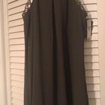 Iz Byer Olive Green Sleeveless Dress Photo 0