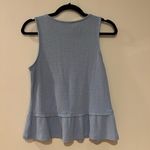 Paper Crane  Light Blue Sleeveless Top Photo 2