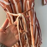 Francesca's  Pink Pinstripe Romper Photo 3