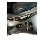 EXPRESS Gold & Silver 5” Platform stiletto heels mesh sides back zipper size 10 Photo 9