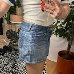 Citizens of Humanity y2k Denim Mini Skirt Blue Size 28 Photo 6