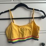cami tank yellow rainbow Photo 0