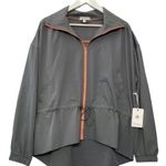 P.J. Salvage Women’s Jacket Medium Gray and Pink Follow the Stars Oversized Photo 1