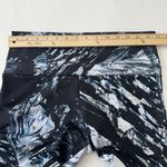 AGSTRACT Apparel Leggings Abstract Print Athleisure High Waist Womens Large Black Photo 3
