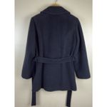 Pendleton Women’s Black Pure Virgin Wool Mid-Length Coat Size 8 Photo 7