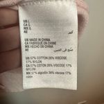 Karen Scott Sweater Women L Pink Floral Cardigan Button Up Long Sleeve Cottage Photo 4