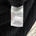 Flawless  Waffle Knit Cropped Black‎ Jumpsuit Large EUC Photo 6