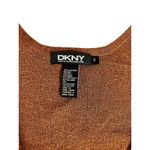 DKNY  Women's Sparkle Brown Casual Tank Top Photo 2