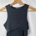 Nasty Gal Black Cut Out High Neck Bodysuit 4 Photo 3