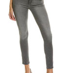 DL1961 🌸 Gray Drizzle Wash Margaux Instasculpt Ankle Skinny Denim Jeans Photo 0
