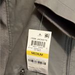 Style & Co . Women's Leather looking Jacket in Gray Photo 2