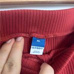 Old Navy  Orange High-Waisted Rib-Knit Maxi Skirt Photo 3