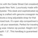 Kate Spade NEW  Cedar Street Cali Purse Photo 7