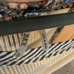 BKE  Cream Beige Blue Floral Patch Work Tank Top Women’s large Photo 4