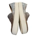 Stuart Weitzman Silver Copper Biarritz Metallic Slip On Sneaker Loafer Size 10 Photo 6