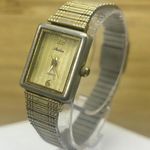 Stellar Silver Tone Square Face Gold Photo 0