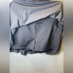 Athleta Match Point Skort Black Gray Camo Pockets Skirt Shorts Logo Size Medium Photo 2