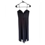 Max Mara Black 100% Silk Slip Dress Photo 4