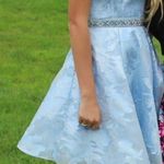 Sherri Hill Blue Homecoming Dress Photo 2