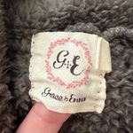 Boutique Grace & Emma Grey Sherpa Aztec 1/4 Zip Sweatshirt Photo 2