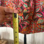 J.Crew Linen Pleated Short Elastic Waist Multicolor Bright Floral Pattern Sz 8 Photo 8