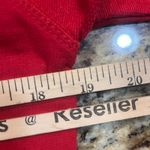 Antigua  Womens San Francisco 49ers Hoodie Medium Red NFL Pullover V Neck Photo 4