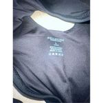 Relleciga  Black Sz Lg High Cut Low Back Skimpy 1 Piece Thong Swimsuit NWT Photo 5