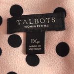 Talbots Woman Petites 1XP Polka Dot Professional Office Career Work Career Photo 1