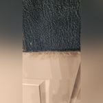 RE/DONE REDONE Blue Relaxed Crop Red Paint Splatter Women’s Cotton Denim Jeans Size 24 Photo 10