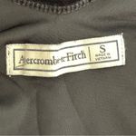 Abercrombie & Fitch Black Halter Neck Sleeveless Velvet Bodysuit Size S Photo 7