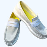 Cole Haan Grandpro Rally Canvas Penny Loafer LT Gery Women's light blue 8.5 B Photo 0