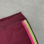 PINK - Victoria's Secret Pink by Victoria’s Secret Stripe Leg Ultimate High Rise Leggings  Maroon Neon‎ Photo 5