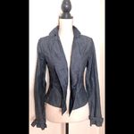Gap Denim Jean Jacket: Cinched Waist at Back, Double Breasted Buttons, XS-NWT Photo 1