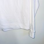 Fabletics Never Settle White Pullover Graphic Sweatshirt Photo 5