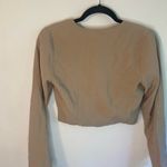 Lelis collection cropped blazer Tan Photo 5