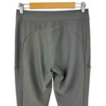 Athleta Stellar Trouser Tall Gray Size 4T Zip Ankle Pants Straight Travel Office Photo 5