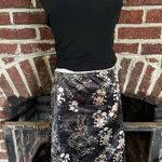 Urban Outfitters floral black mini skirt Photo 0