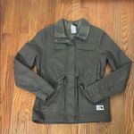 The North Face  Urban Utility Jacket Full Zip Canvas Long Sleeve Green Womens S Photo 1