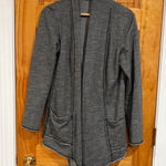 Cut Loose Gray Cotton Rayon Open Front Cardigan Jacket Women’s M USA Minimalist Size M Photo 0