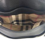 Burberry  Black Eyelet Leather Metal Studded Zip Adjustable Crossbody Handbag OS Photo 5