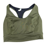 Free People FP Movement Light Synergy Crop Top Bra Secret Moss Green Large Photo 0