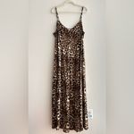 Ava & Viv  Leopard Print V-Neck Strappy Maxi Dress, Size XXL, NWT Photo 1