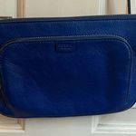 Fossil small blue leather purse in GUC. Photo 0