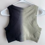 Cara Loren Two Toned Cream & Gray Crop Top & Leggings Size L Photo 4