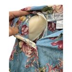 Karin Stevens Vintage 90s Womens Floral Short Sleeve Top Maxi Dress Set 12 Photo 11