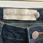 Soft Surroundings  Flare Jeans Blue Size 8 Photo 2