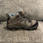 Merrell Women’s  Gray Light Blue Vibrant Hiking Boots Size 5 Photo 3